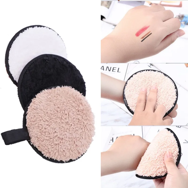 1PC Microfiber Sponge Cloth Pad multi-color Makeup Puff Remover Face Wash Tool Beauty Korean Buffy | Красота и здоровье