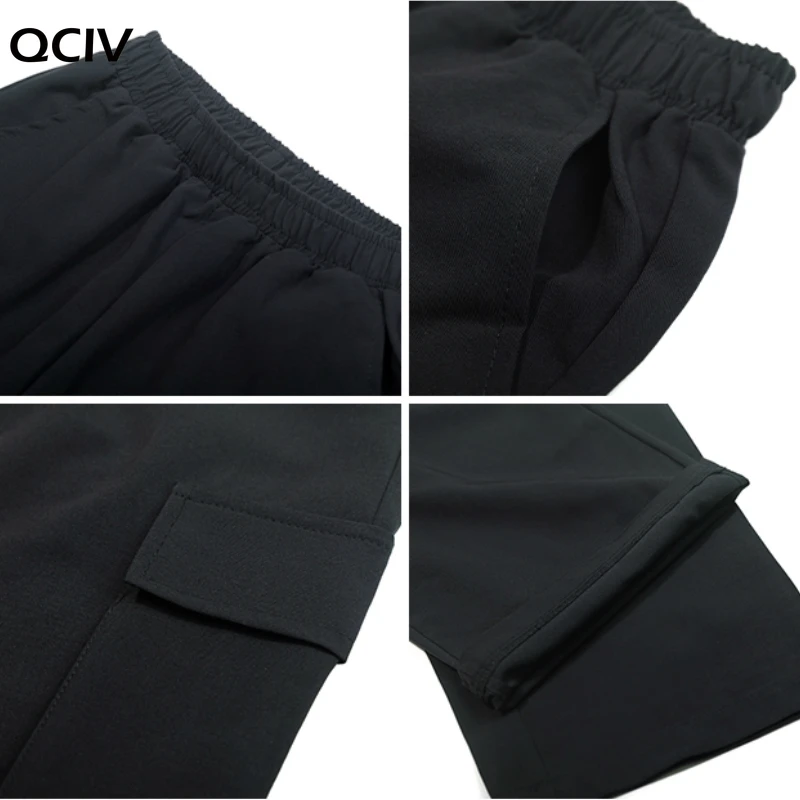 

Casual Pants Men Plus Size 3XL Baggy Side Pocket Mopping Unisex Couples Mens Cargo Pant Chic Solid Simple Harajuku New