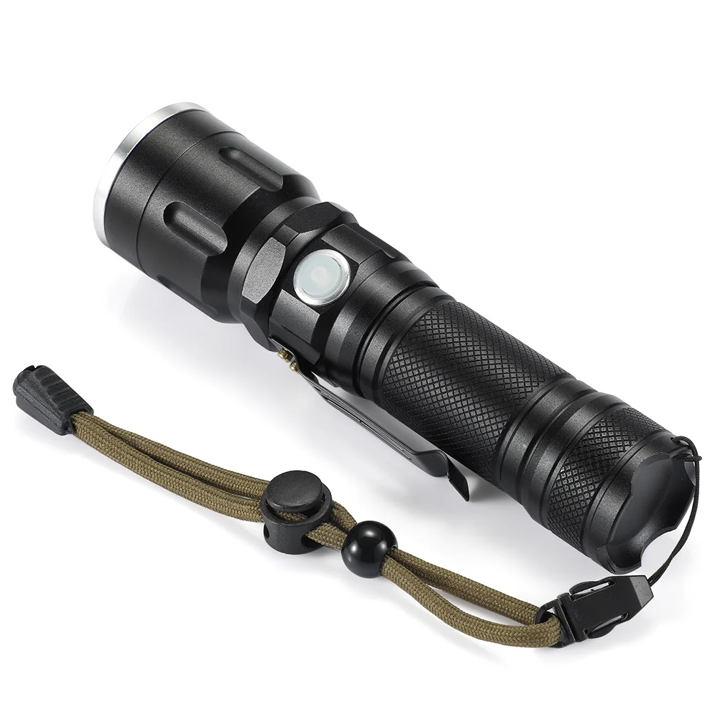 Новый Перезаряжаемые USB XHP50.2 светодиодный вспышка Светильник 3000 люмен с