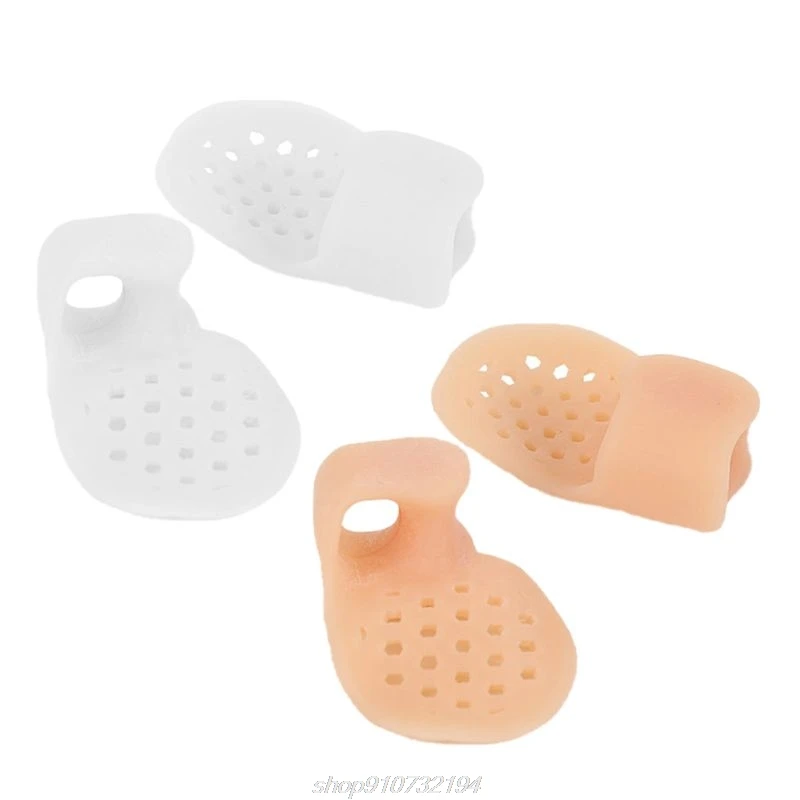 

2pcs Toe Separator Small Finger Thumb Silicone Bunion Foot Care Protector Valgus Overlapping Correct Adjust N02 20 Dropshipping