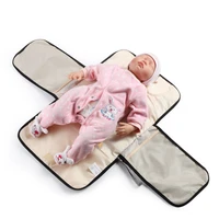 newborn multifunction travel waterproof portable diaper change pad cover bag baby changing table foldable mat