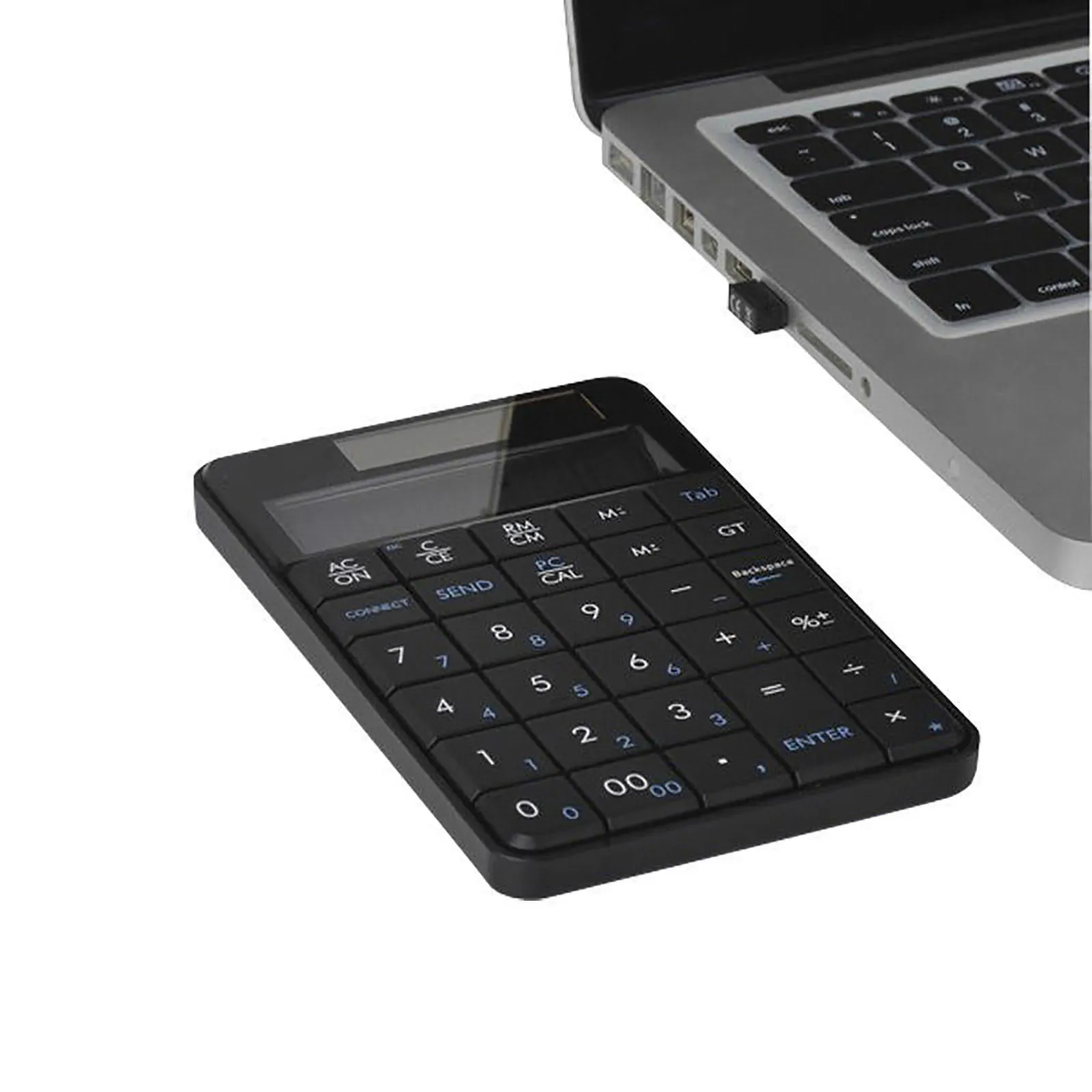 2 4g Mini в 1 Беспроводная Usb цифровая клавиатура с калькулятором экран дисплея