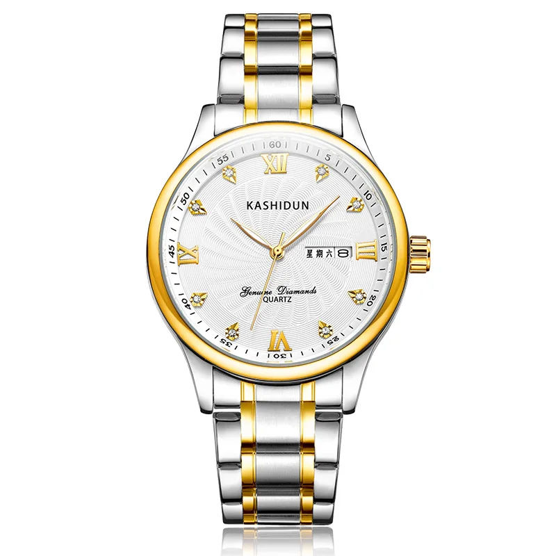 

New Men's Brand Watch Waterproof Fashion Trend Quartz Watch Luminous Business Processing Customization