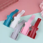 1 шт. цветной яркий звуковой сигнал для легкого надевания и снятия ленивых обуви звуковой сигнал унисекс обувь вспомогательный случайный цвет