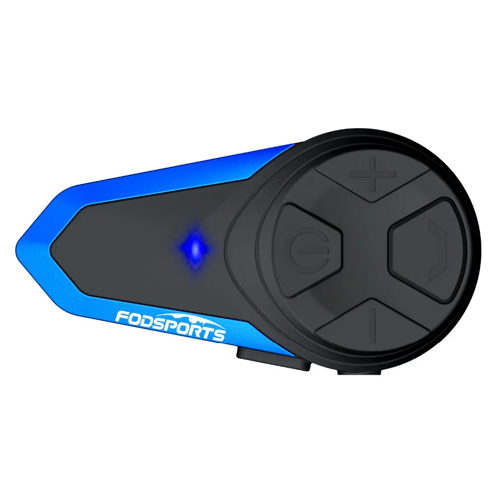 Fodsports 2 шт. BT-S3 мотоциклетный шлем Интерком Мото шлем Bluetooth гарнитура Водонепроницаемый Intercomunicador BT Interphone FM