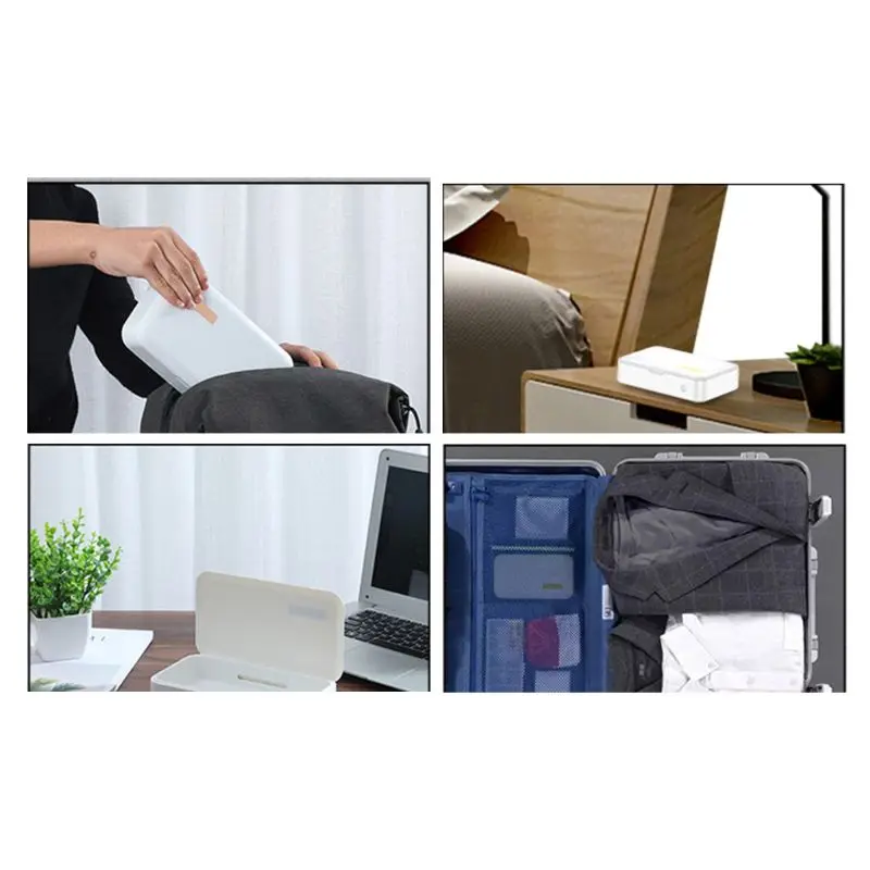 

Portable USB Mini Mobile Phone Glasses Sterilization Box Multipurpose Safe Healthy Home Gadgets UV Sterilizer Cleaning