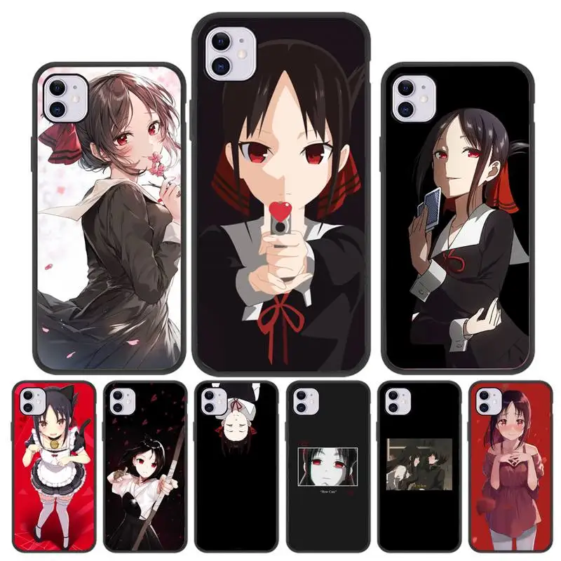 

Kaguya Sama Love Is War Phone Case For Iphone 5 SE 2020 6 6s 7 8 plus X Xr XS 11 12 Mini Pro Max Fundas Cover