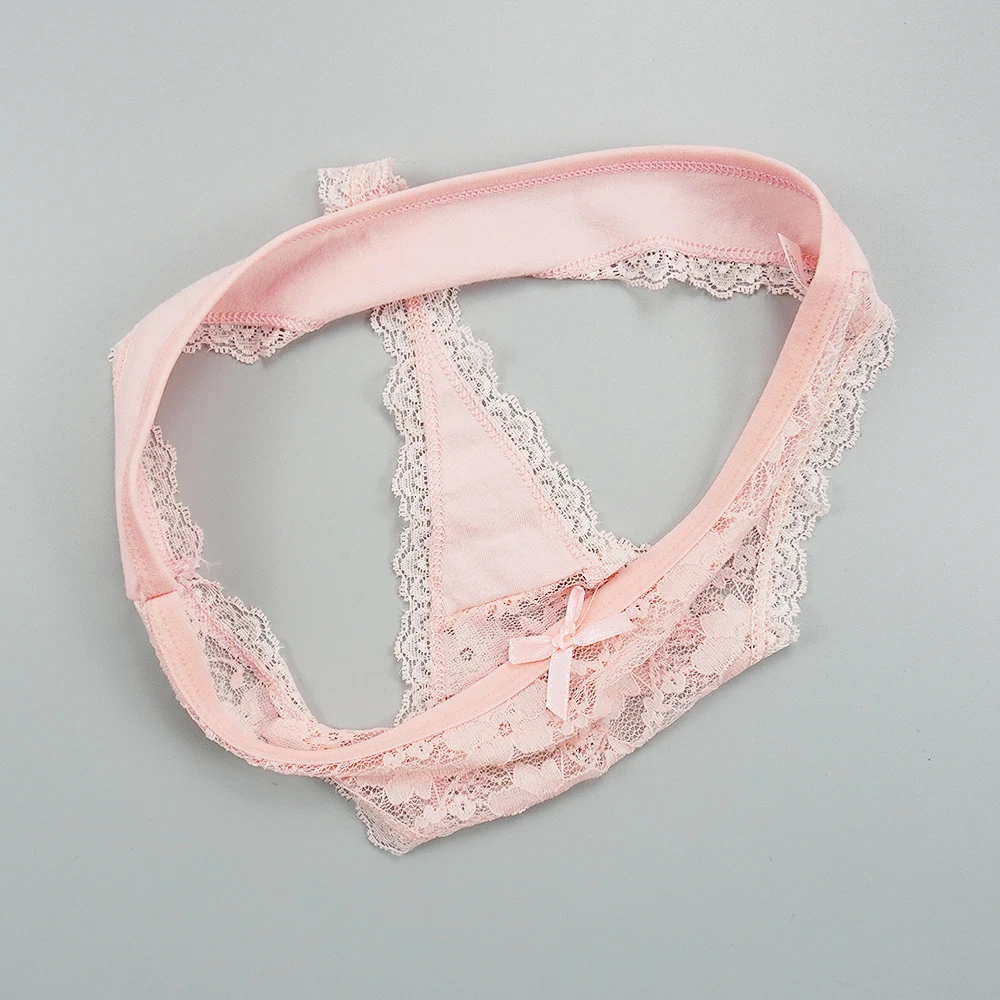 6pcs/lots Woman Thongs Sexy Underwear Transparent Lace Panties for Women Seamless Tangas Strings Dropshipping Low Rise Underwear