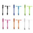 Гибкий USB вентилятор USB светодиодсветильник лампа для MacBook ноутбук ПК Power Bank Прямая поставка