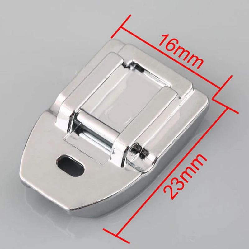

Concealed Invisible Zipper Foot Sewing Machine Parts Snap Zipper Low Shank Presser Foot for Brother Singer Sewing Machine
