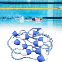 hot sale 5m swimming pool safety divider rope floating rope lane line pool equipment for waterway shoal buoy line dropshipping