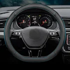 Автомобильные Чехлы На Руль из натуральной кожи без запаха для DongFeng DFSK DFM Glory 560 580 330 370 360 Ix5 AX4 AX5 AX6 AX7