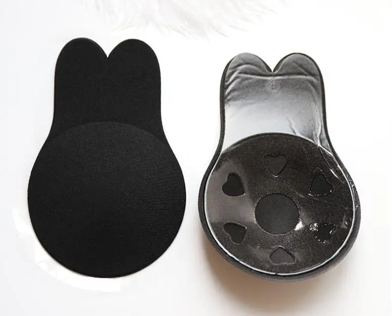 Push up 13cm black Накладки на соски, наклейки для подтяжки груди, лепестки, многоразовые силиконовые накладки на соски, круглые накладки на соски - Цвет: Push up 13cm black
