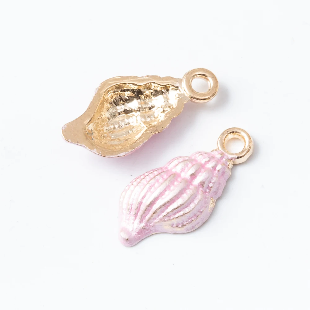 10 шт. эмалированная подвеска в виде ракушки для женщин | Украшения и аксессуары