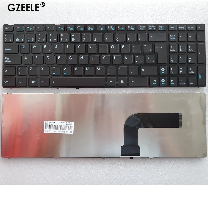 Фото Клавиатура для ноутбука ASUS N50 N53SV K52 K52F K53 K72 A53 A52 U50 G51 N51 N52 N53 G73 №1
