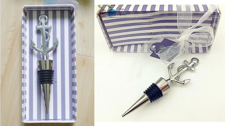 50 шт./компл. якорь стикеры морской тематики бутылки вина Пробка оптовая продажа