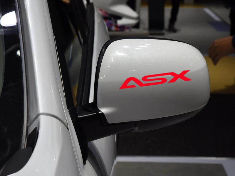 

2pcs KK car rearview mirror windows sticker car exterior decoration sticker For MITSUBISHI ASX Car Accessories