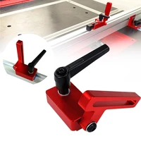 30 type woodworking t slot stopper chute limiter aluminium alloy miter track stop for 30mm t track woodworking tool