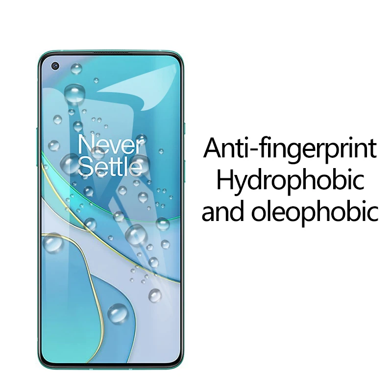 

9H Full Coverage Tempered Glass For OnePlus 8T Screen Protector For One Plus 8 T Safety Protective Front Film HD Glass 6.55inch