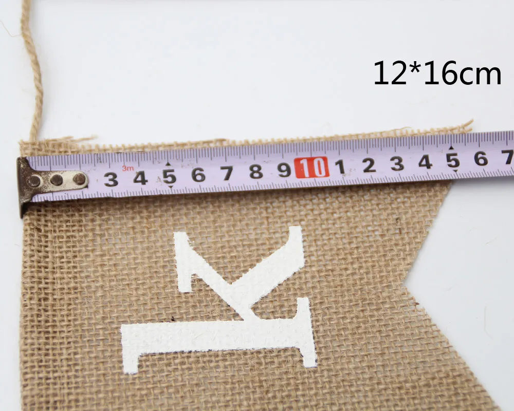 Thank You Jute Burlap Banner with Heart Baby Shower Birthday Party Wedding Retirement Graduation Bunting Garland Decoration | Дом и сад