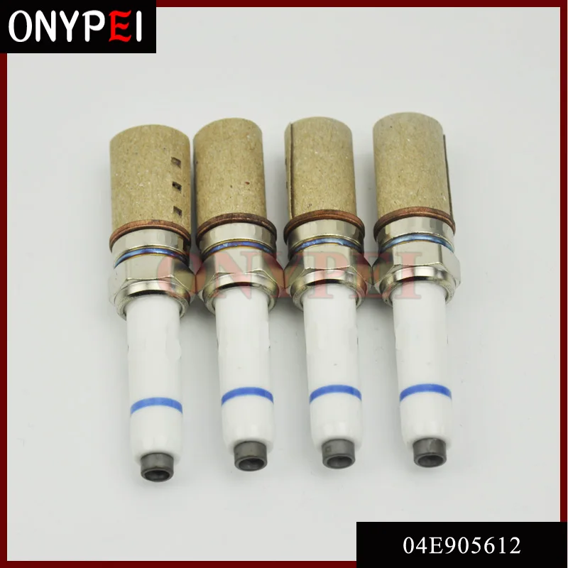 4 шт./лот иридиевая Свеча зажигания 04E905612 04E905612C 04E905612E для Golf Passat Polo Skoda Seat Leon 04E 905 612 |