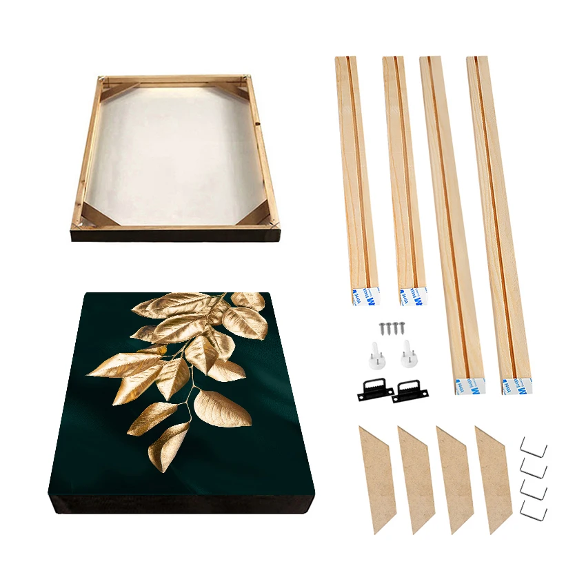 DIY Рисование на холсте деревянная рамка большие постеры вешалка в рамке Алмазная