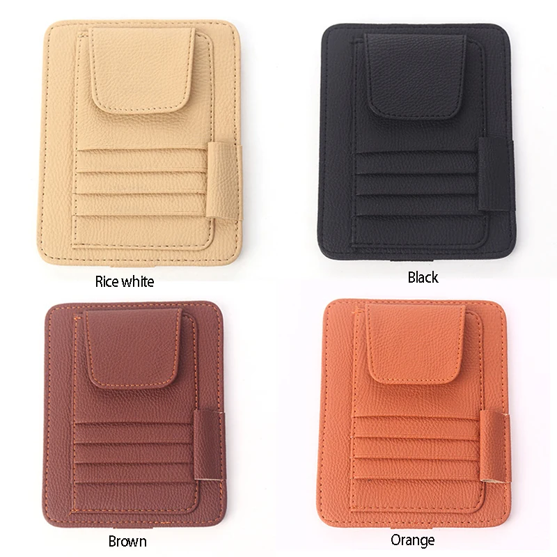 Органайзер для солнцезащитных очков и карточек стайлинга автомобиля |