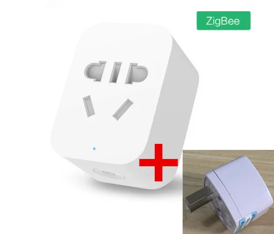 Add US plug Xiaomi Mi умный Zigbee таймер вилка телефон беспроводной пульт дистанционного управления Xiaomi умная розетка с ЕС/AU/UK/US - Комплект: Add US plug