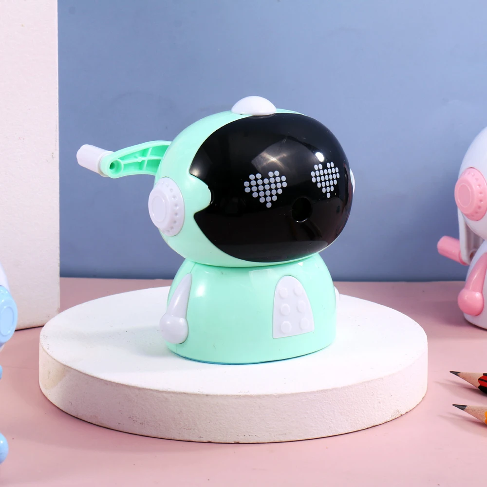 

1Pcs Kawaii Cartoon Astronaut Mechanical Pencil Sharpener ABS Material Escolar Papelaria Office School Supplies