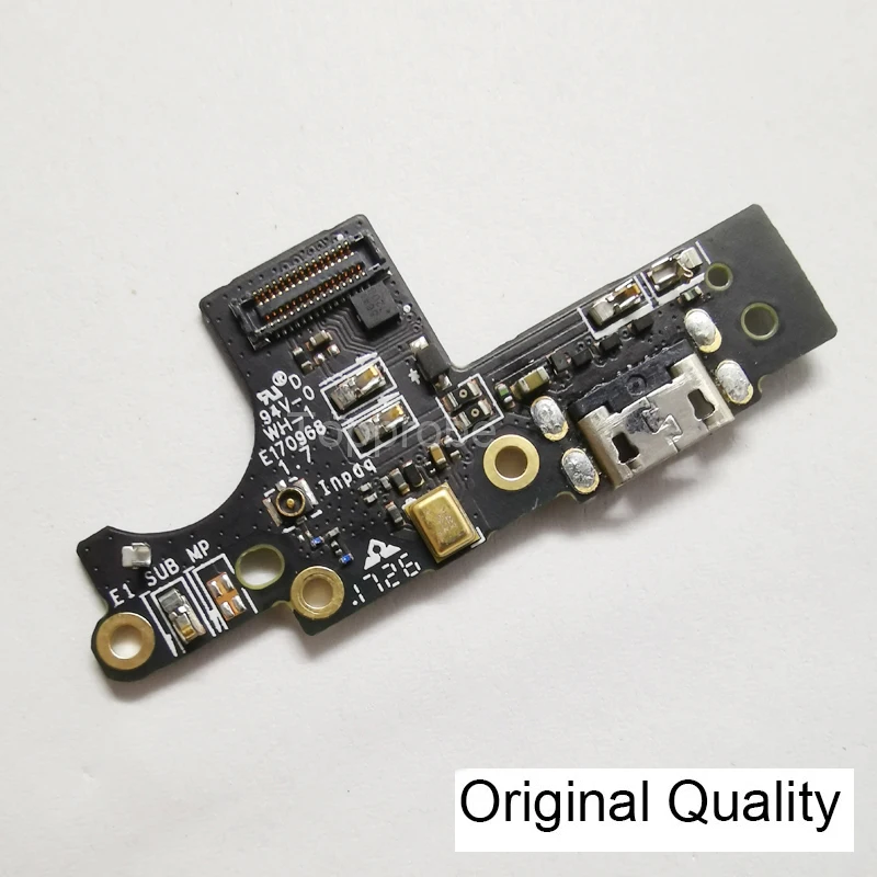 Плата зарядного устройства для микрофона и Usb для Nokia 3 TA-1020 TA-1032 Micro зарядный разъем порт док-станция гибкий кабель, запчасти для ремонта