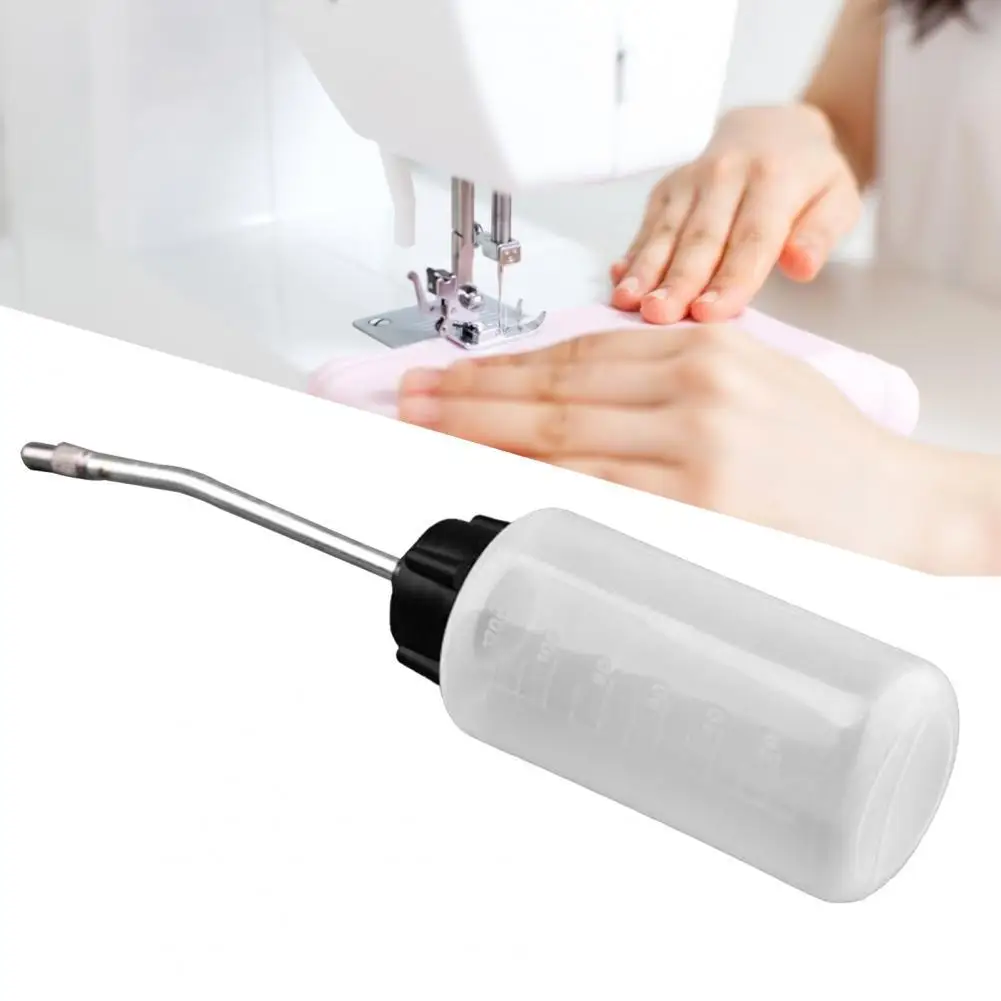 

40%HOT120ml Innovative Machine Oiler Long Mouth Plastic Clear Scale Transparent Oil Pot Bottle Sewing Supplies