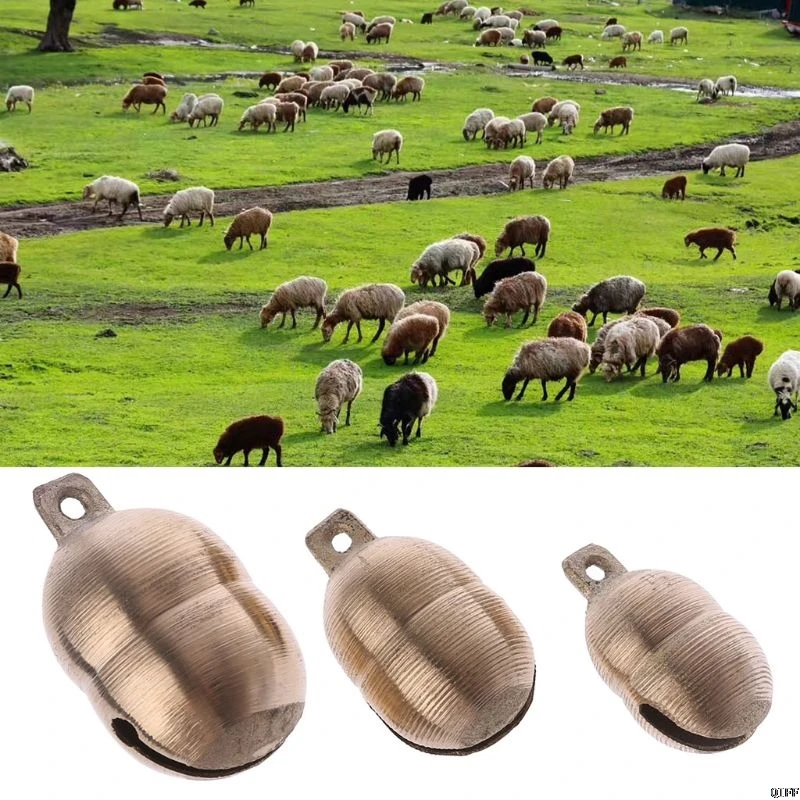 Колокольчик для выпаса бычьей лошади собак скотоводческих животных громкий