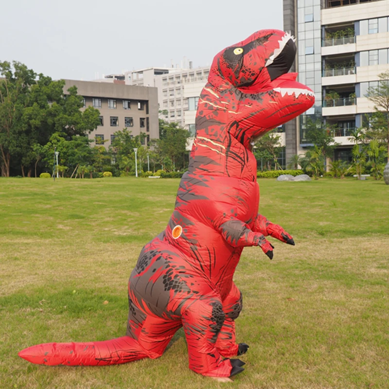 Анимэ Косплей динозавр женский костюм для взрослых на хэллоуин надувной все тело