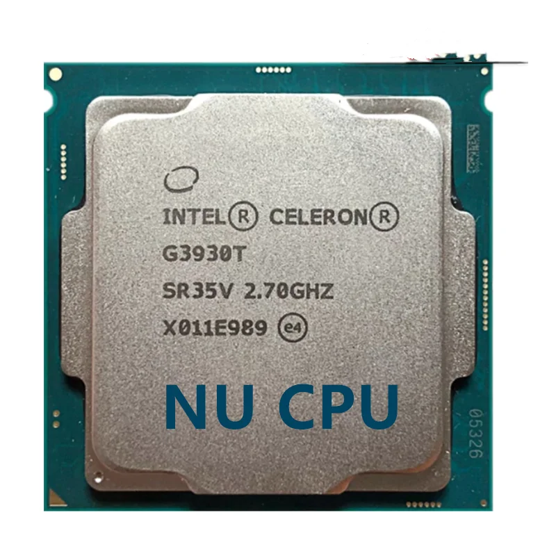 

Двухъядерный процессор Intel Celeron G3930T, 2,7 ГГц, 35 Вт, LGA 1151