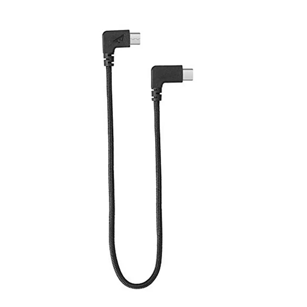 Совместимый кабель Mavic Pro 2 Type C с Micro Usb Otg нейлоновый 1 фута прямым углом