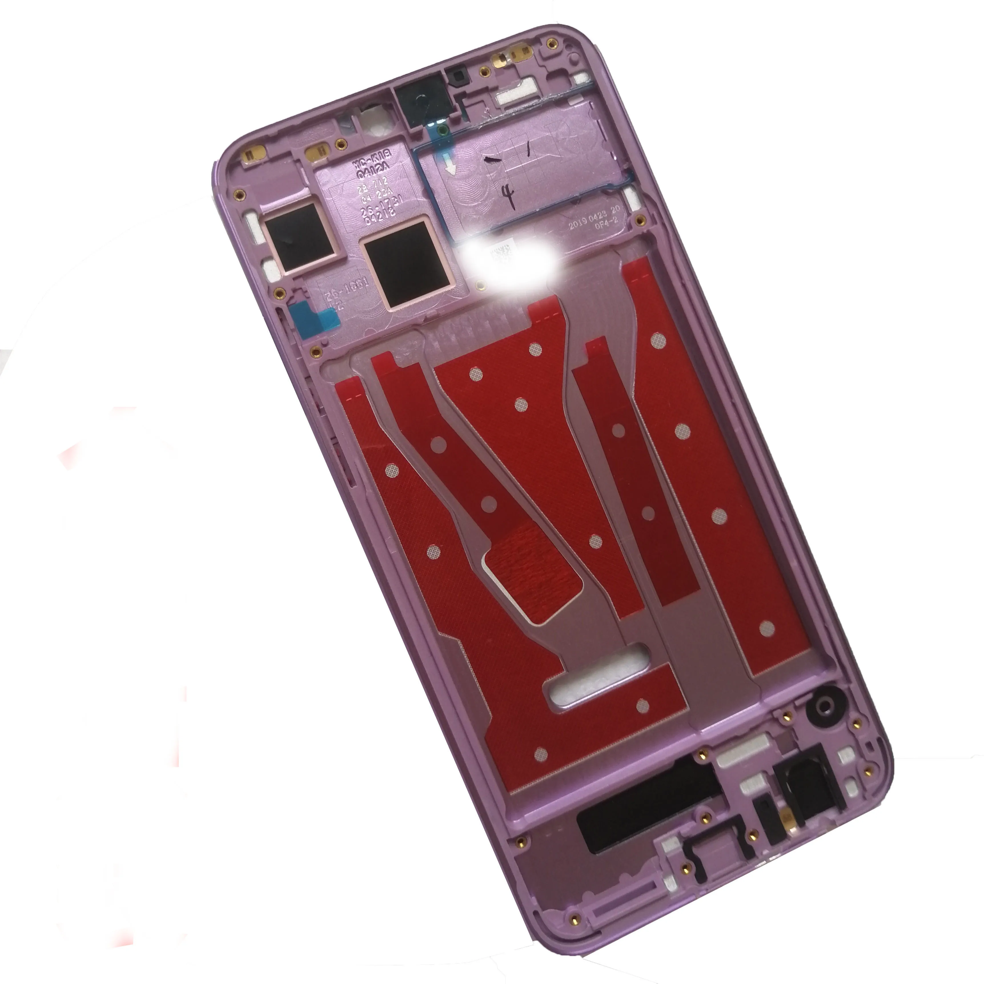 

2pcs Original For Huawei Honor 8X Middle Frame Plate Bezel Housing Cover with side key For Huawei Honor 8X JSN-L21 L42 AL00 L22