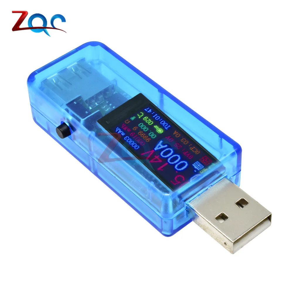 14/24 в 1 QC3.0 2,0 USB тестер постоянного тока цифровой вольтметр измеритель тока Амперметр детектор монитор Индикатор питания зарядное устройство