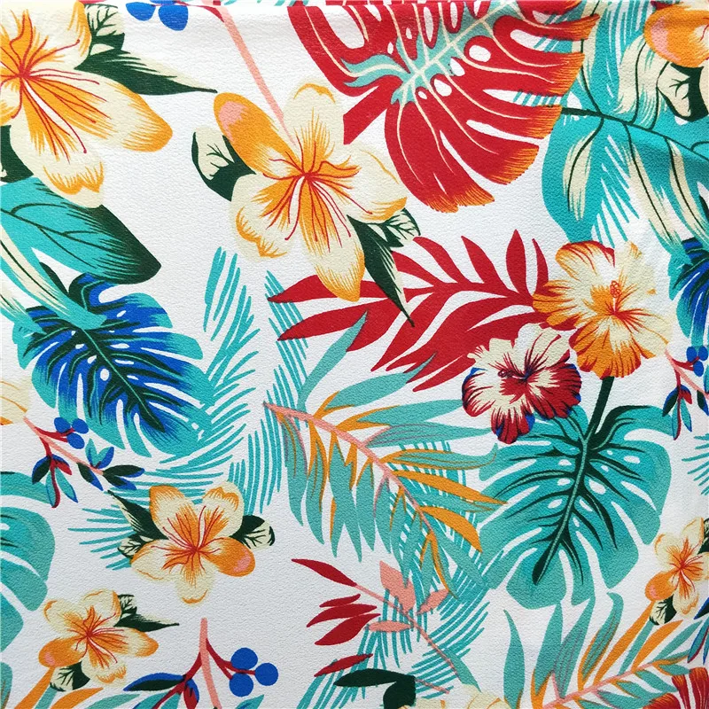 Шифоновое Гавайское платье шарф материал ткани шифон DIY ткань шифоновый текстиль