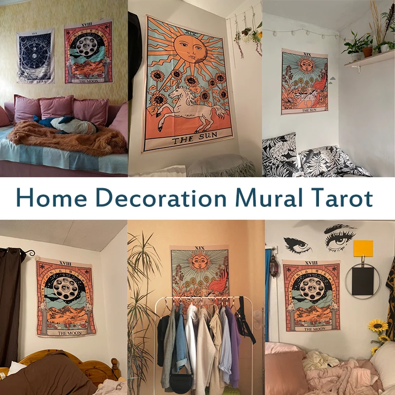 Скандинавские взрывы подвесная ткань искусство настенный гобелен украшение для