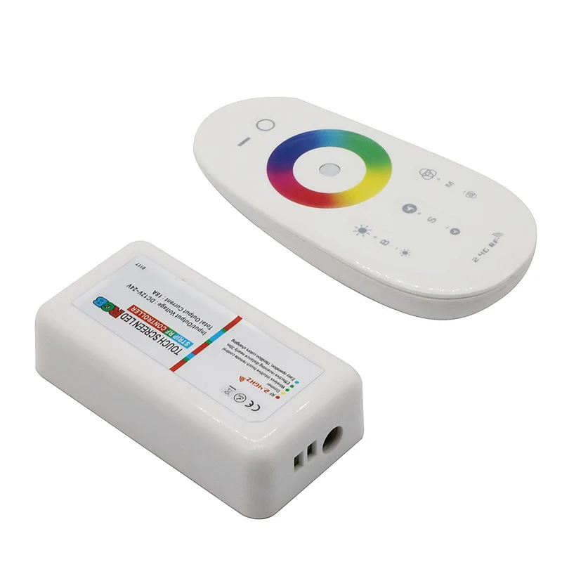 

SZYOUMY RF 2,4G RGB RGBW контроллер светодиодной ленты RGB контроллер Беспроводной RF пульт дистанционного управления с дистанционным держателем стены для светодиодной ленты