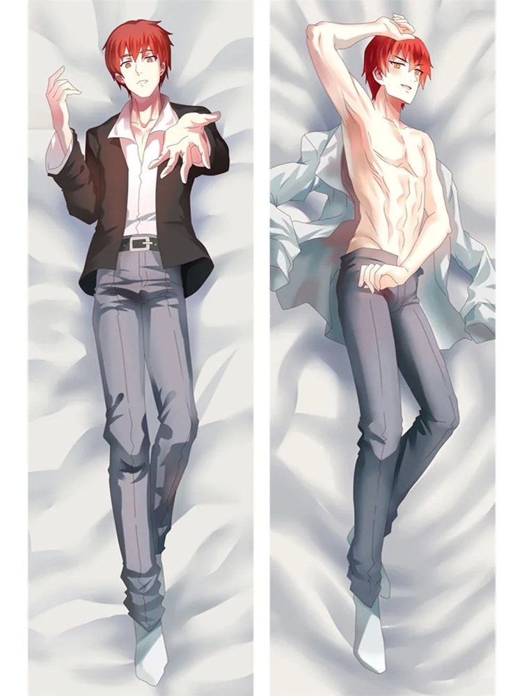 Аниме Dakimakura Ansatsu Kyoushitsu убийца в классе персонажи Akabane Karma Подушка Чехол обнимающая