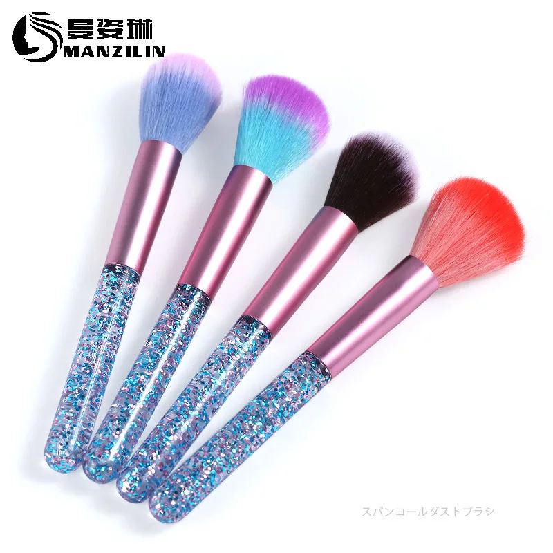 Трансграничной кисть для ногтей щетка очистки от пыли покраски щеки красные