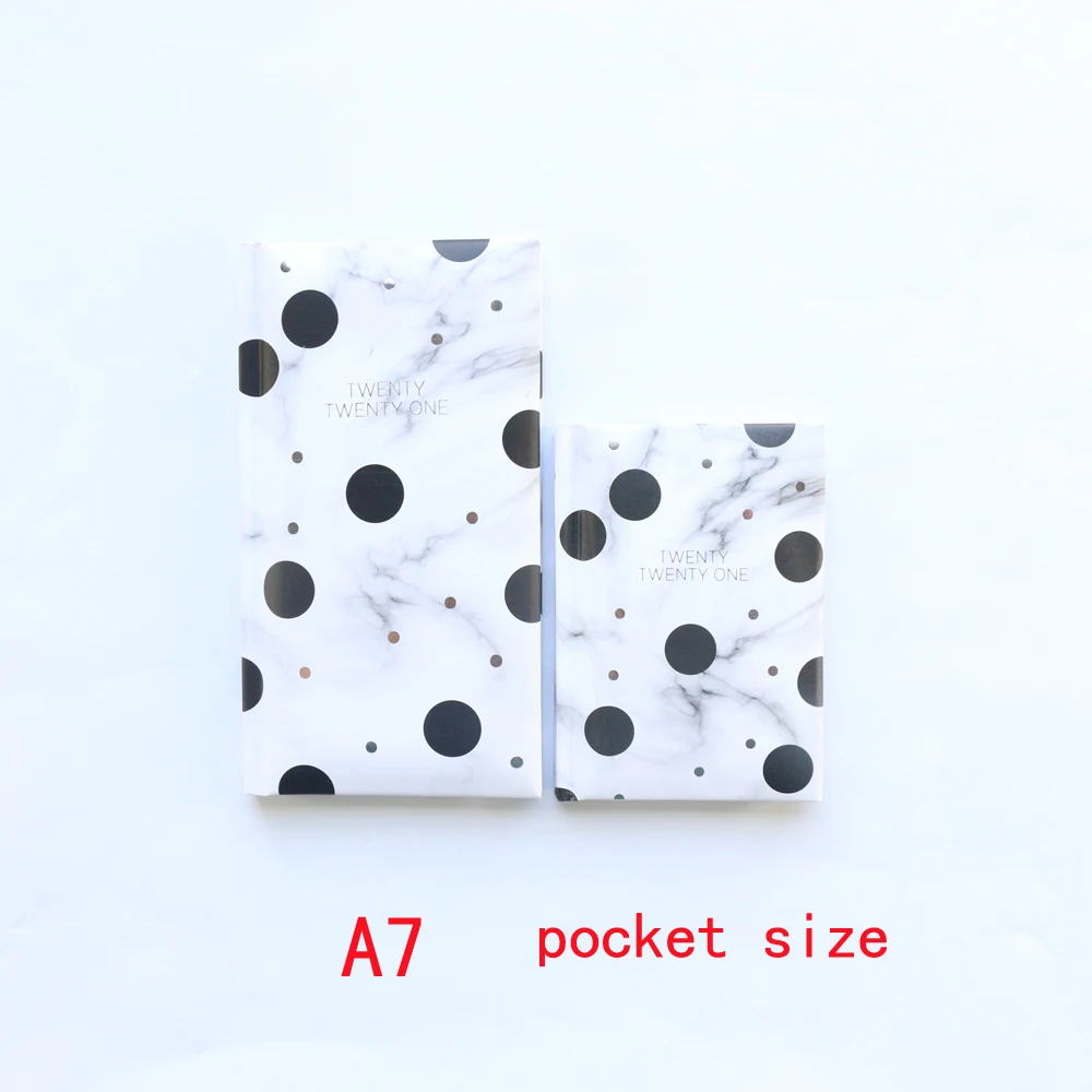 Domikee 2021 календарный год портативный еженедельник записные книжки новая офисная