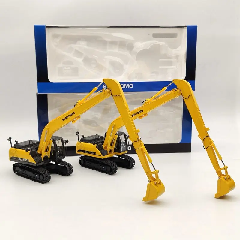 

1:50 For Sumitomo SH200LC-6LR & SH210LC-6LR Long Reach Crawler Excavator Diecast Models Limited Auto Toys Gift Collection