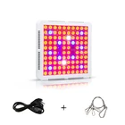 Светодиодный Grow светильник полный спектр для комнатных растений гидро Вег цветок расти Панель гидропоники растущей Системы растениеводства светильник Фито лампа