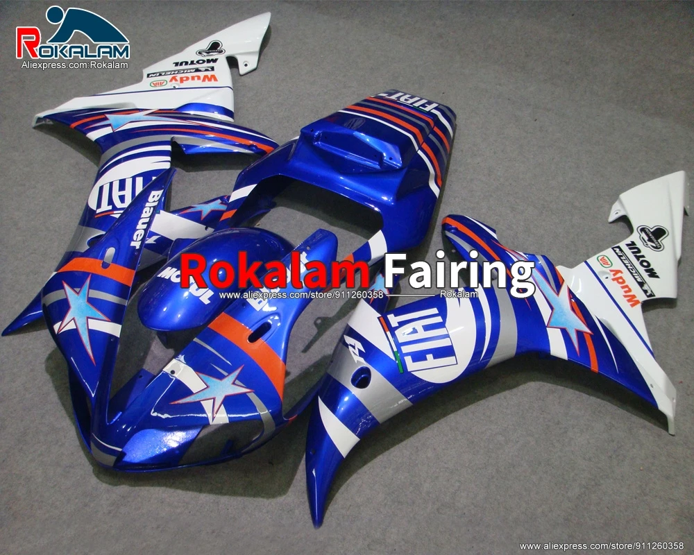 

High Quality ABS Plastic Kit For Yamaha YZF1000 R1 2002 2003 YZFR1 02 03 Multicolor Motorcycle Body Set (Injection Molding)