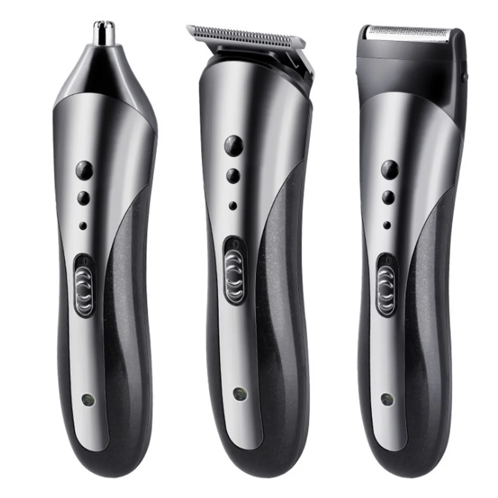 

3-in-1 Electric Beard Shaver for Men Hair Clipper Set Nose Shaving Hair Trimmer MPwell