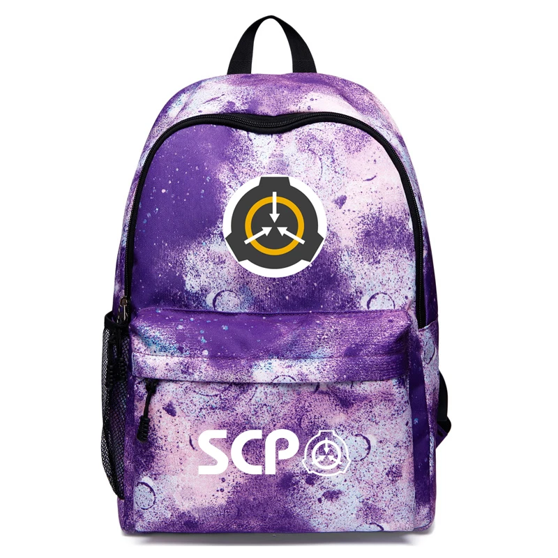 SCP Galaxy Рюкзак с usb-портом школьные рюкзаки для девочек мужские USB зарядка наушники чехол для домкрата Холст Дорожная сумка рюкзак для ноутбука - Цвет: B Purple