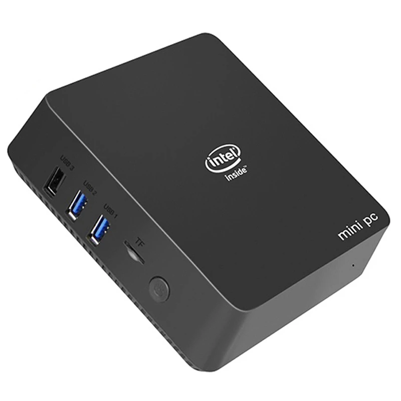 Ak5 Мини ПК Win10 Apollo Lake Celeron Dc или Qc J3455 N3450 4 Гб 64 2 г/5 г двухдиапазонный Wifi Win 10 бит для