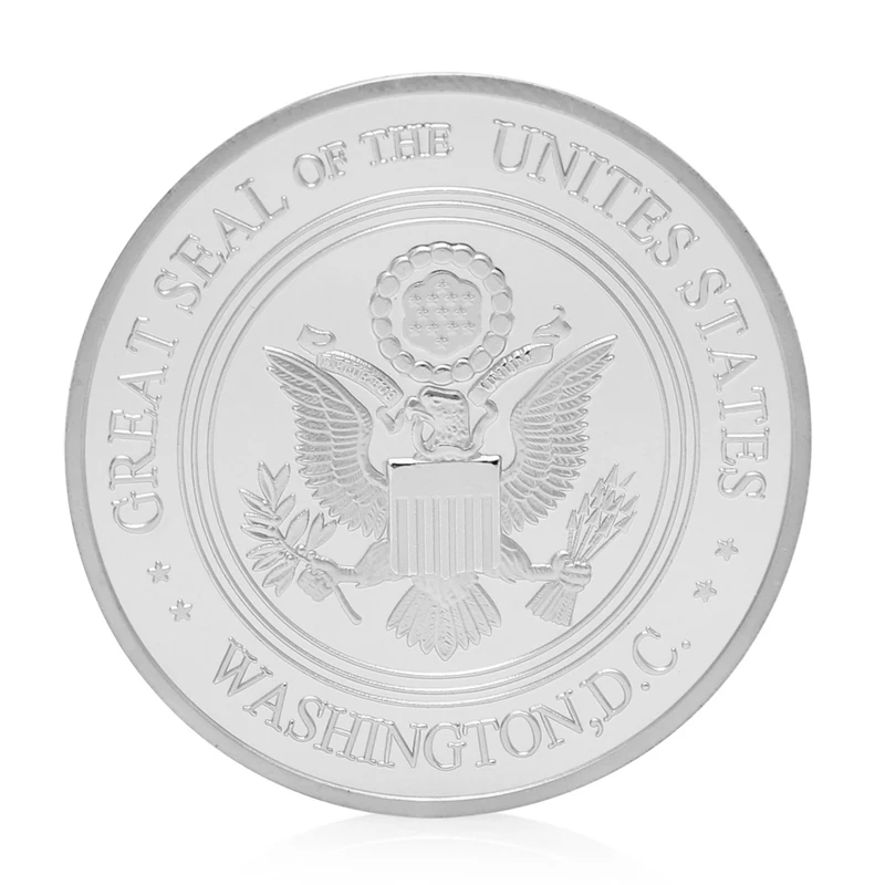 

Gold Plated Yellowstone National Park The Statue Of Liberty Commemorative Coin